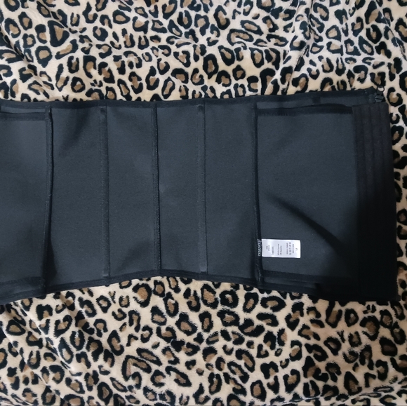 Women Black zip corset belly Tummy control faja - Picture 8 of 14